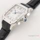 TW Factory 1-1 Copy Santos Cartier Swiss-9015 Men's Silvered Opaline Face Upgrade buckle (3)_th.jpg